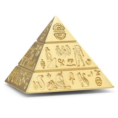Pyramide Fidget Spinner Metall Kreisel Büro Desktop Innen Dekoration Geschenk