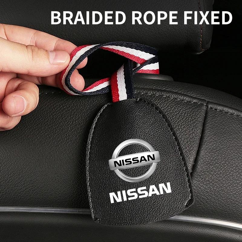 Gancio Multifunzione Portatile per Poggiatesta Sedile Auto Per Nissan J10 X-Trail Qashqai Juke Leaf Micra NOTE Patrol Gadget Accessori