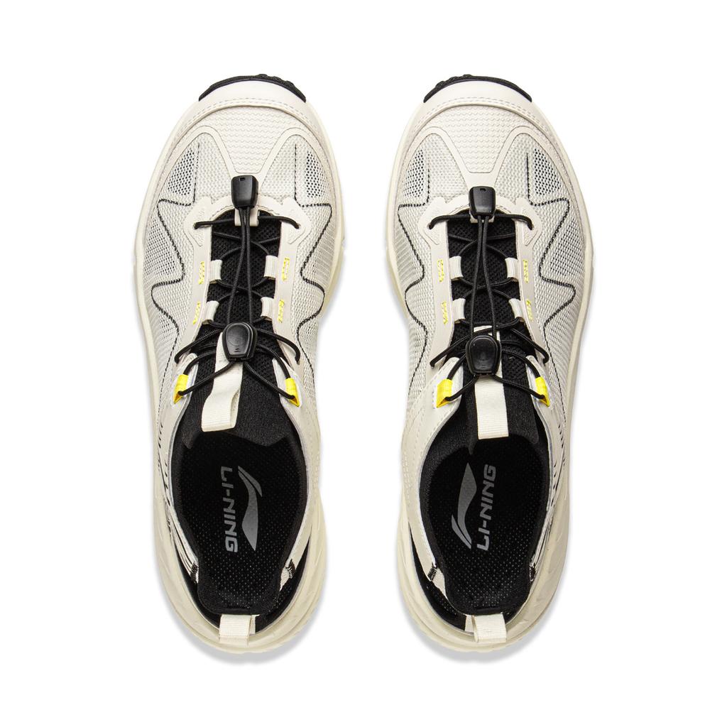 Li-Ning Yijie Lite Outdoor Comfortable Fashion Breathable Wear-Resistant Non-Slip Creek Shoes Women Shoes Beige Black AHLV014-1