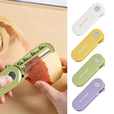 Pelador de Frutas ABS Herramienta para Pelar Cortador de Verduras Nuevo Pelador Plegable para Herramienta de Cocina Doméstica
