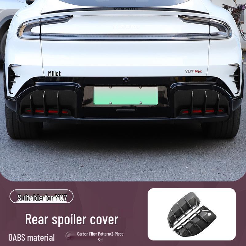 

Xiaomi YU7 Rear Diffuser Wind Deflector Decorative Frame for Exterior Modification