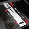 MUYA Ret retractable & Adjustable Sharpening Stone Holder for Sinks