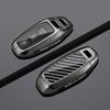 Zinc Alloy Key Case Cover for  A5L Q5L Q6L e-tron 2025-2026 Smart Remote Fob Protector