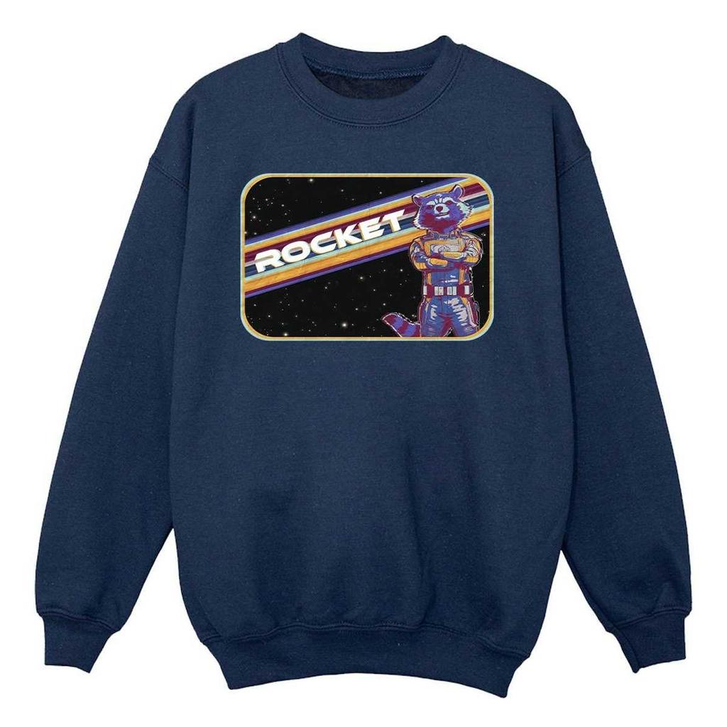 Guardians Of The Galaxy Band 3 Mädchen Rocket Raccoon Sweatshirt