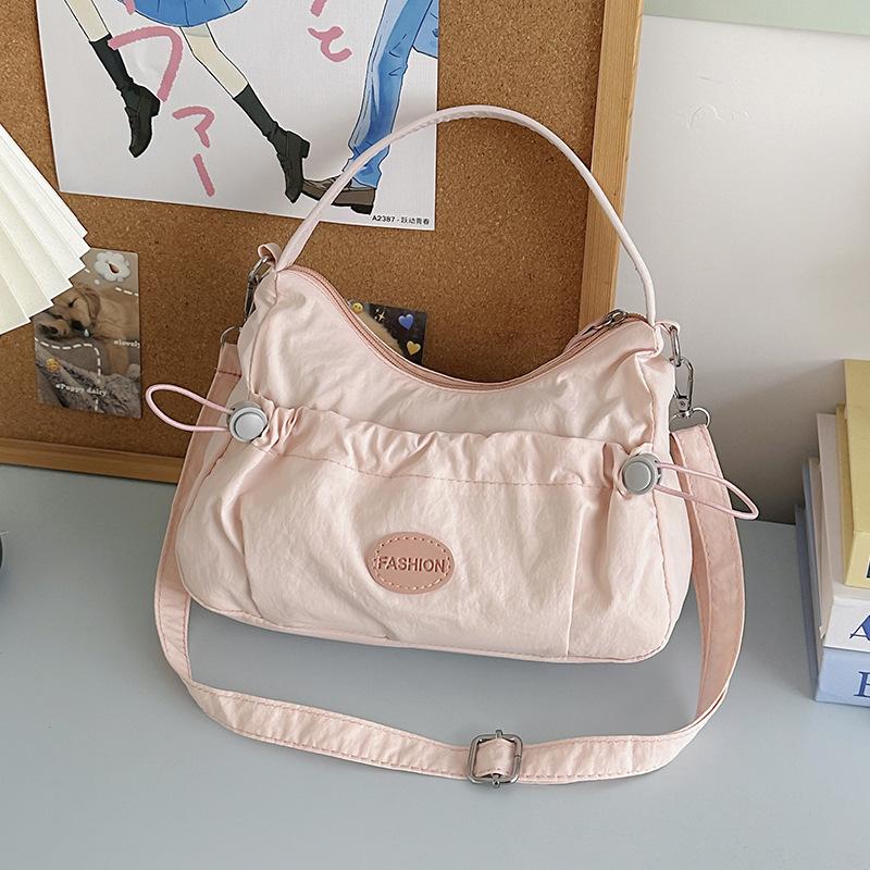 Niche Design Korean Versi Versatile Shoulder Bag for Women Simple Fashi Daily Travel Crossbody Bag Casual Commuting Handbag Extra Large