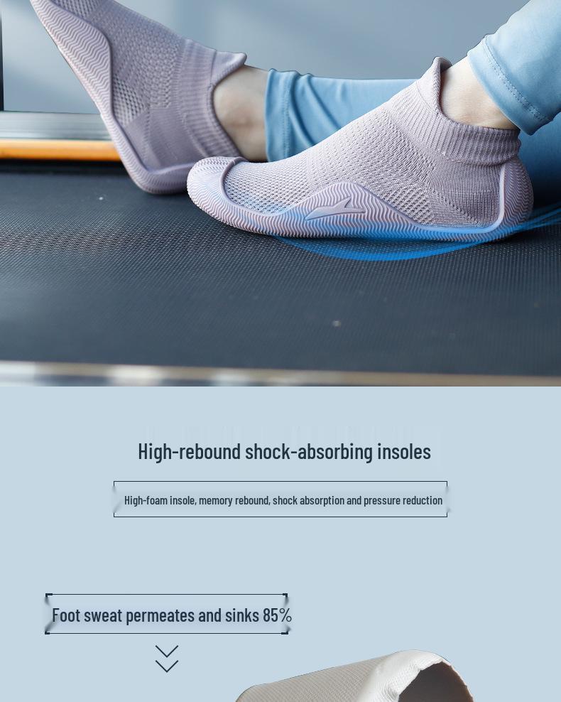 Dámské protiskluzové boty Gorensha tlumící nárazy na vnitřní jógu a pilates