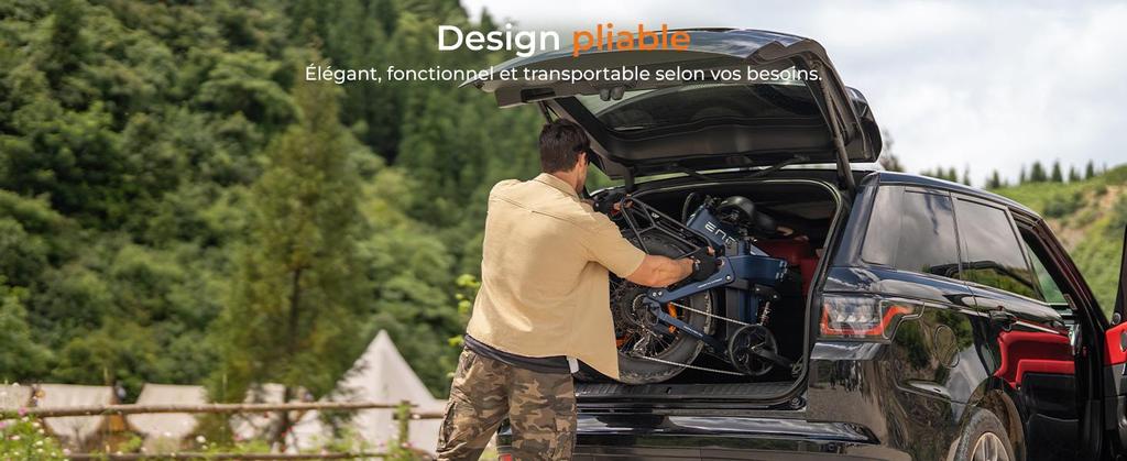 ENGWE faltbares Elektrofahrrad, 48V 15Ah Akku, Reichweite bis zu 130km, faltbares Design, App-Steuerung, Pro 3.0 Boost-Motor, ENGINE PRO 3.0 BOOST