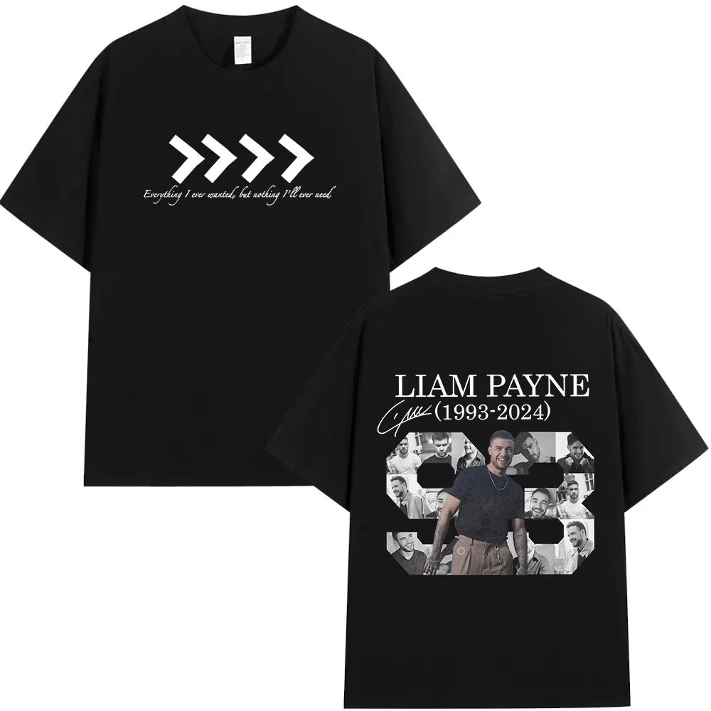 Liam Payne Choose Love Nadruk T-shirty Hołd Payne Fani Prezent Odzież Męska Damska Krótki Rękaw Oversize T-shirty Hip Hopowa Koszulka