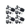 4Pcs,Sets ABS Hot Tub Cover Clips Easy Installation Enhanced Security Spa Hot Tub Cover Buckle Kit