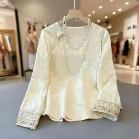 2026 Spring Fashion: Chic Age-Defying T-Shirts & Blouses for Moms and Elderly Women M