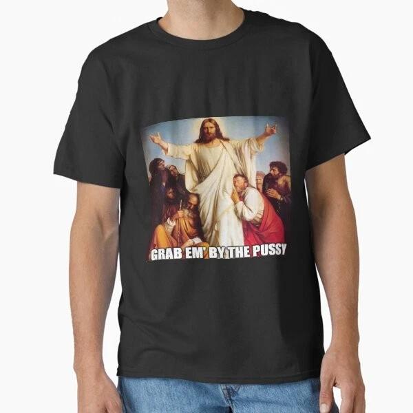 Trump Jesus Classic Tshirt Made In Usaaus Tshirt S2xl S