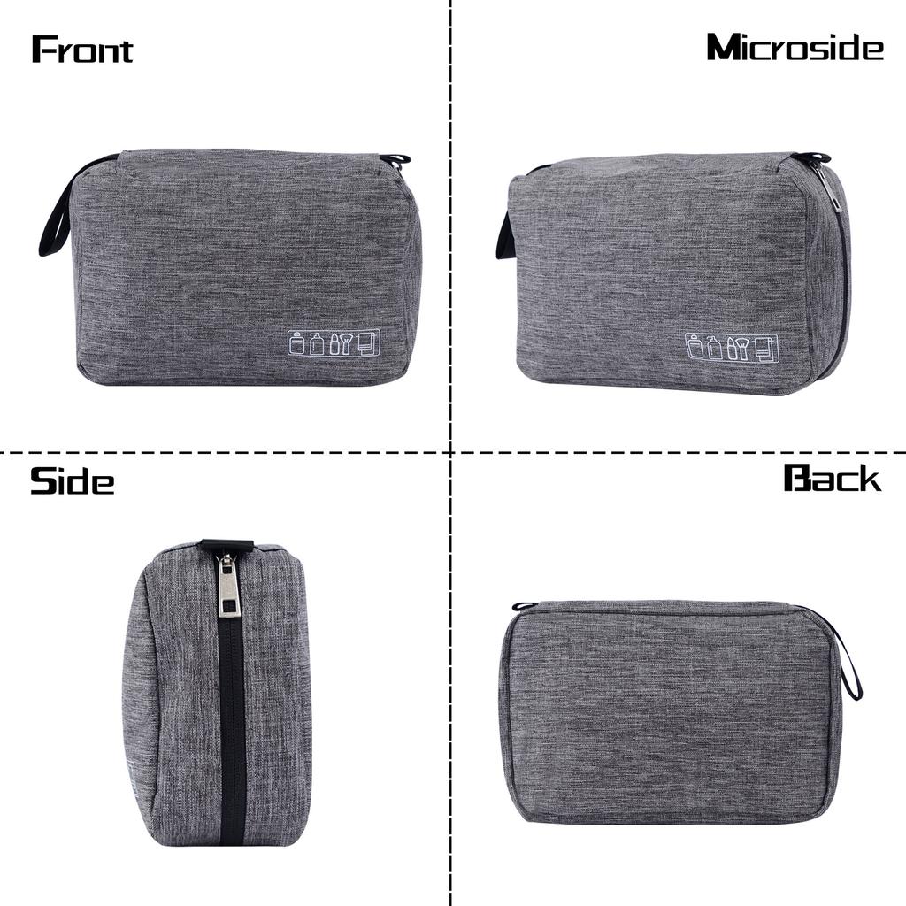 Portable Cosmetic Bag Hanging Toiletries Storage Bag Large Capacity Hook Simple Multi-Functional Travel Storage Bag