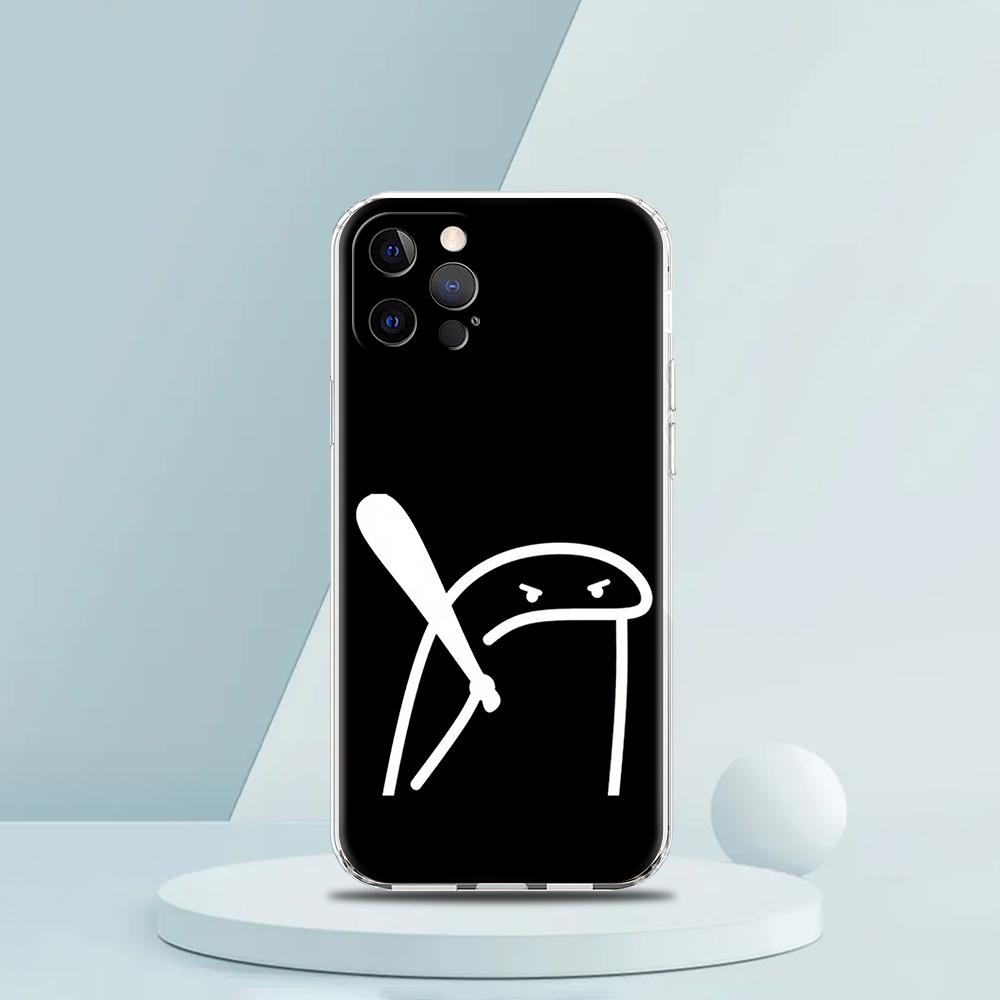 Cute Cartoon Matchman Luxury Phone Case For iPhone 16 15 14 13 12 11 Pro Max XS X XR SE 7 8 Plus Soft Silicone Clear Cover