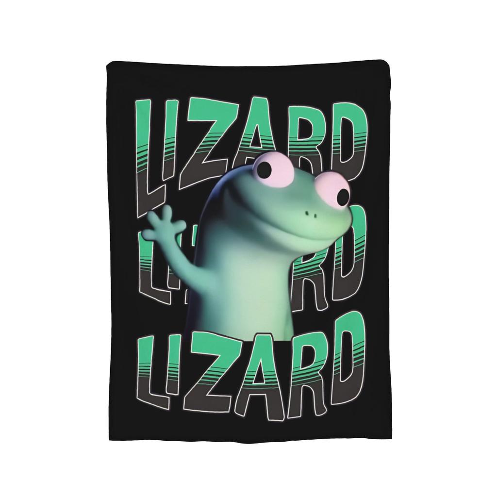 Hoppers Cute Tom Lizard Retro Blankets Flannel Throw Blankets Bedroom Sofa Decoration Ultra-Soft Warm Bedsprea ,