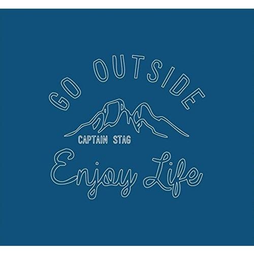 Captain Stag (CAPTAIN STAG) Double Stainless Steel Vacuum Insulated Mug, 350ml, Blue, Monte UE-3433