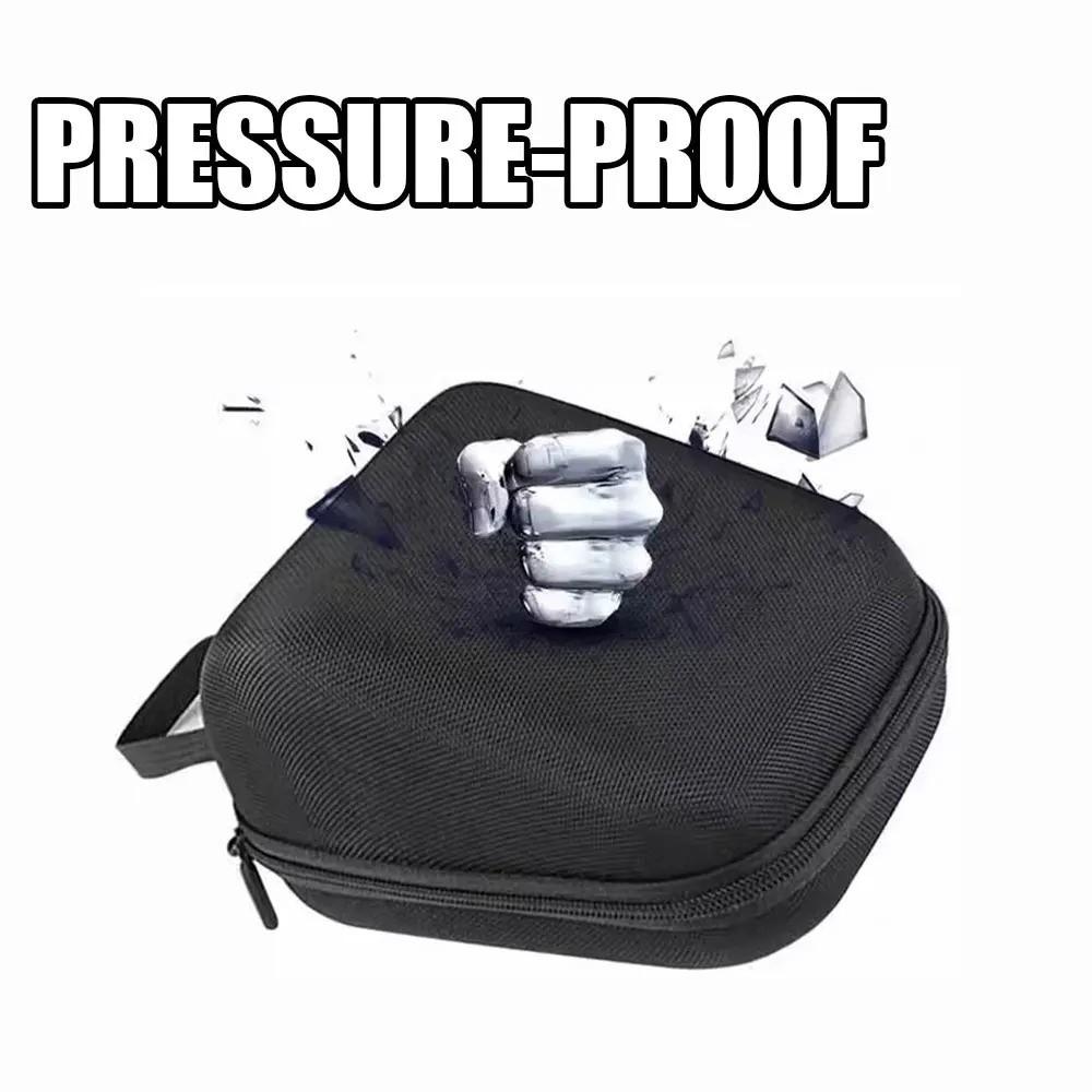 Portable Blood Pressure Monitor Bag High Capacity Hard EVA Tonometer Storage Bag Waterproof for Omron Blood Pressure