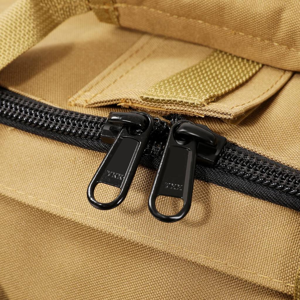 Daisei Large 3-Way Gun Case, Bag Type, Gun Backpack, Rifle Case, Double Gun Case (TAN W100)