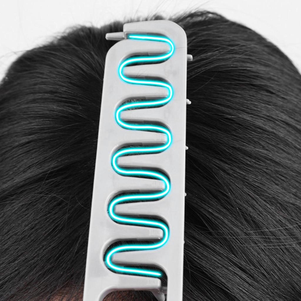 Volumizing Wide-Tooth Hair Styling Comb Curling Tools Hairstyling Fluffy Texture Bangs Seam Covering Roots Hair Combs
