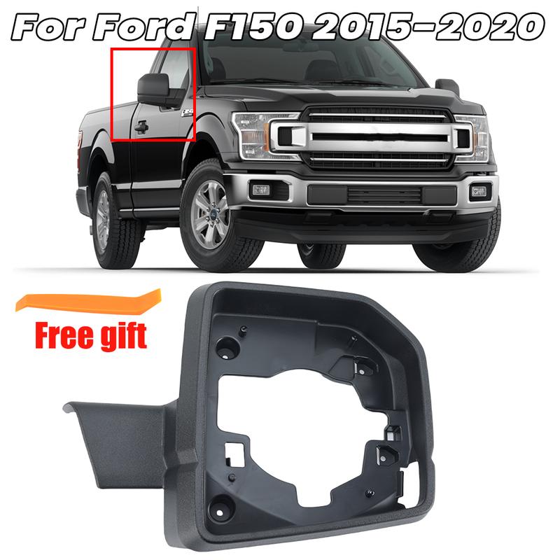 Rearview Mirror Trim Housing Shell Frame For Ford F150 2015 2016 2017 2018   Door Wing Mirror Frame Car Accessories