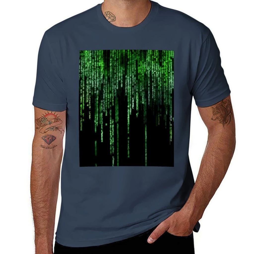 The Matrix Tshirt Plus Size Outdoor Casual Top