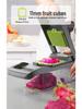 Multi-functional Vegetable Cutter & Potato Peeler Set: Slicer, Shredder, Dicer, Grater, Kitchen Gadget.