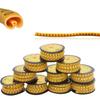 Etiquetas de marcado de cables, marcadores de cables, números 0–9, marcadores de cables de PVC, marcadores de aislamiento, modelo EC-0, paquete de 1000