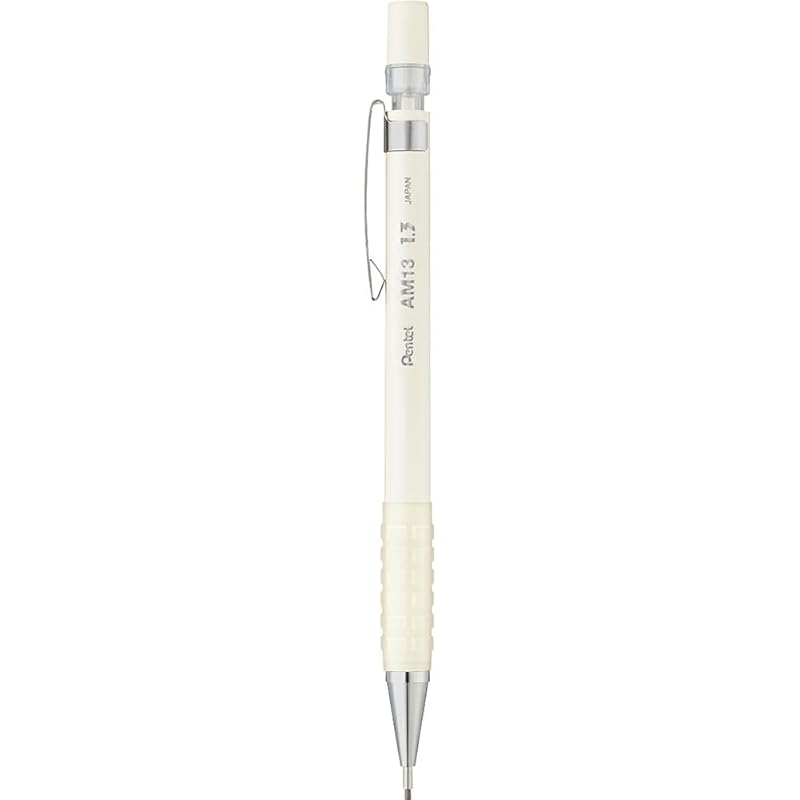 

Pentel AMAIN Amain mechanical pencil Thick core 1.3mm off white AM13-W