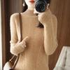 Women Sweater Turtleneck MODERN NEW SAGA Winter Knitted Pullover Autumn Soft Warm Wool Sweaters Knit Top Female Jumper
