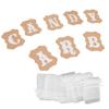 Dessert Buffet Decoration Clear Printing Paper Banners Graduation Candy Bar Decor for Entrance