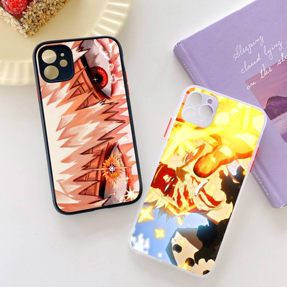 Anime B-Bakugo Katsuki Phone Case For iPhone 16e 16 15 14 13 12 11 Pro Max X XS Max Plus Matte Clear