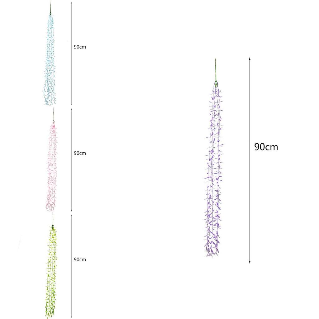 Salix Babylonica Artificial Wall Plants With Flexible Twigs For Home Decor And Event Display