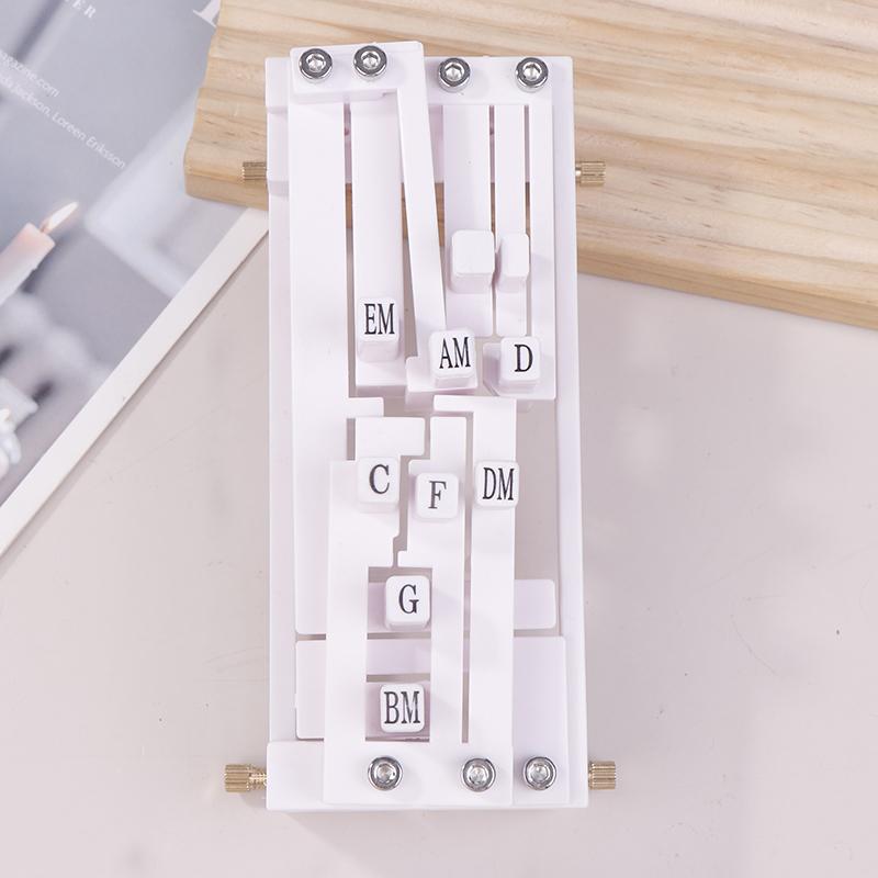 Plastic Guitar Chord Helper One-Touch Chords Presser Guitar Chord Trainer Practice Aid Trainer Assisted Learning For Beginners