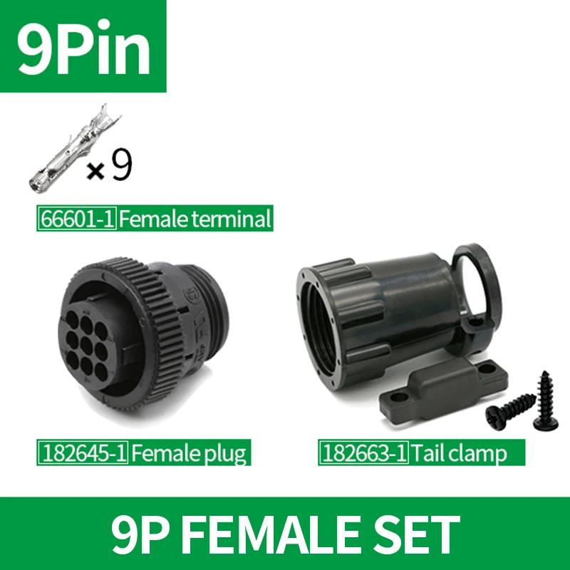 4 /9/14Pin AMP/TE type182919-1 206153-1 182647-1 auto sensor plug connector for SMEMA Car,4P plug with Pin