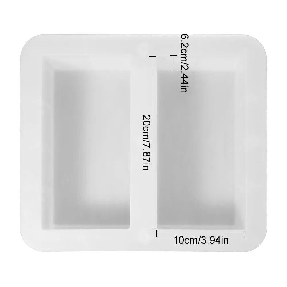 1Pcs 20x10cm Paving Brick Mould Reusable DIY Stepping Stone Paver Plastic Concrete Path Maker Mold For Lawn Patio Yard Garden