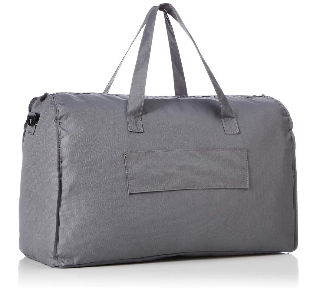 Foldable Boston Bag [Travel Collection] (Large) Carry-On, TRC0065, 381.Gray