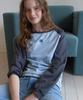 APPAREL ARCHIVE Fleur Raglan Tee - Skyblue