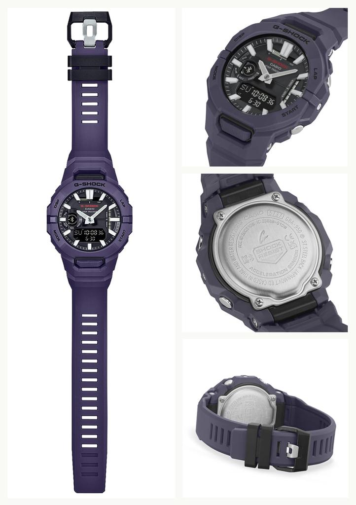 Casio G-Shock Watch (Genuine Japanese Model) with Bluetooth and Eco-Friendly Materials, GBA-950-2AJF, Men's, Purple