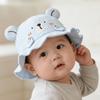 Adorable Sun-Protective Windproof Bucket Hat for Newborns - Spring & Autumn Style