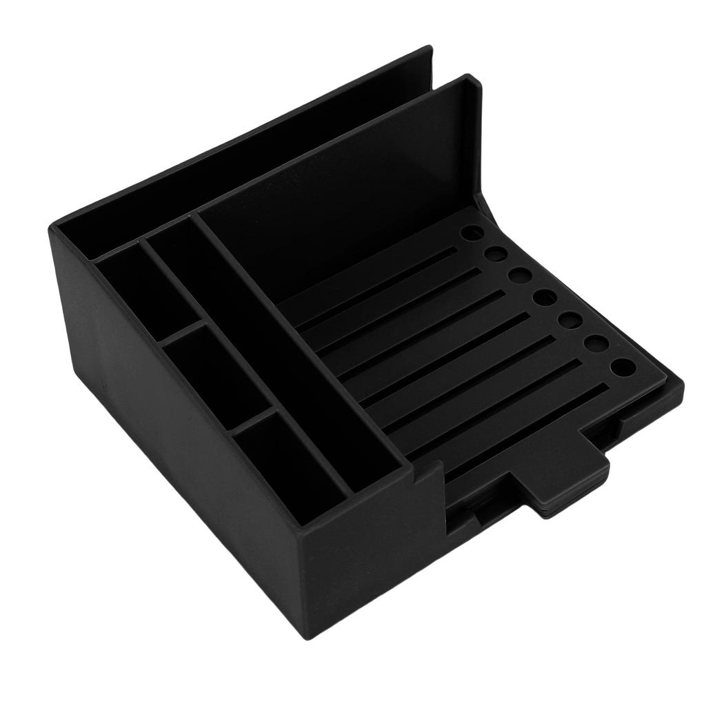 Sticky Note Stencil Set ABS 3x3in Sticky Note Holder with 5 Different Templates Pen Holder for School Home