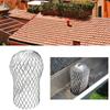 Roof Gutter Guard Filters 3 Inch Expand Aluminum Filter Strainer Stops Blockage Leaf Drains Debris Drain Net Cover