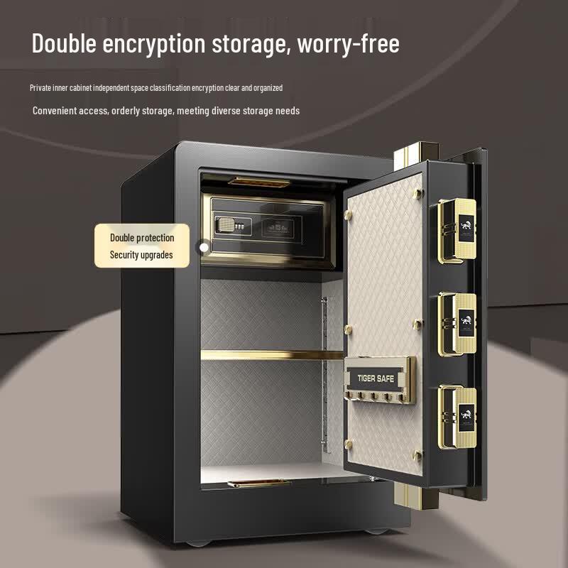 Tiger Bocheng Series 60cm Fingerprint Password Home Office Safe
