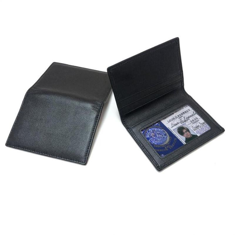 Minimalist Style Wallet Genuine Leather Small Thin ID Credit Card Holder Male Slim Simplicity VIP Bank Cards Bag Mini Women and Men Accessories