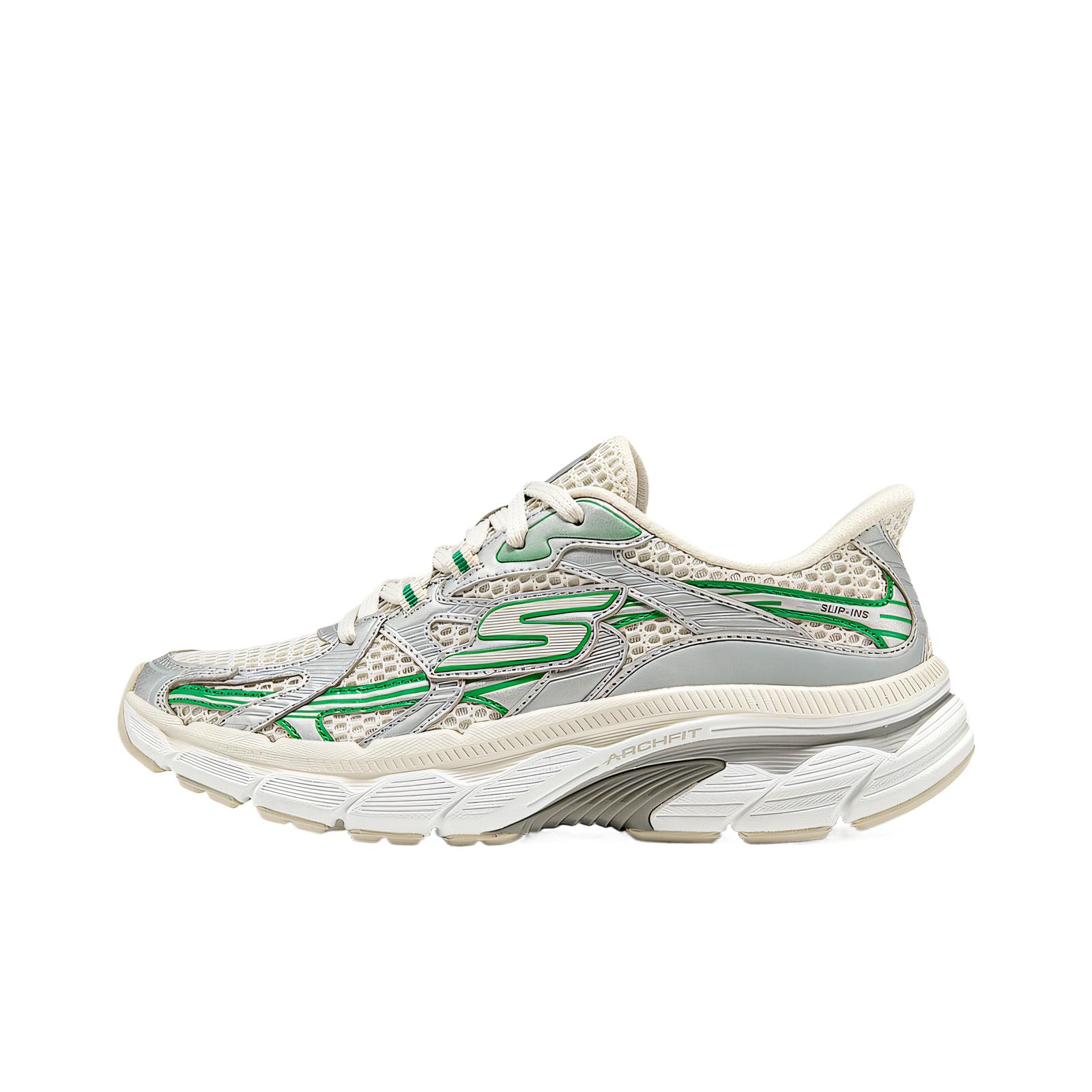 Skechers Go Series Fashion Comfortable Trendy Versatile Low-Top Casual Running Shoes Women sneaker Natural 129223-NAT 36