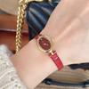 Watch Gold Angola Red Ladies Square Ladies Niche Light Luxury Retro Women'S Watch