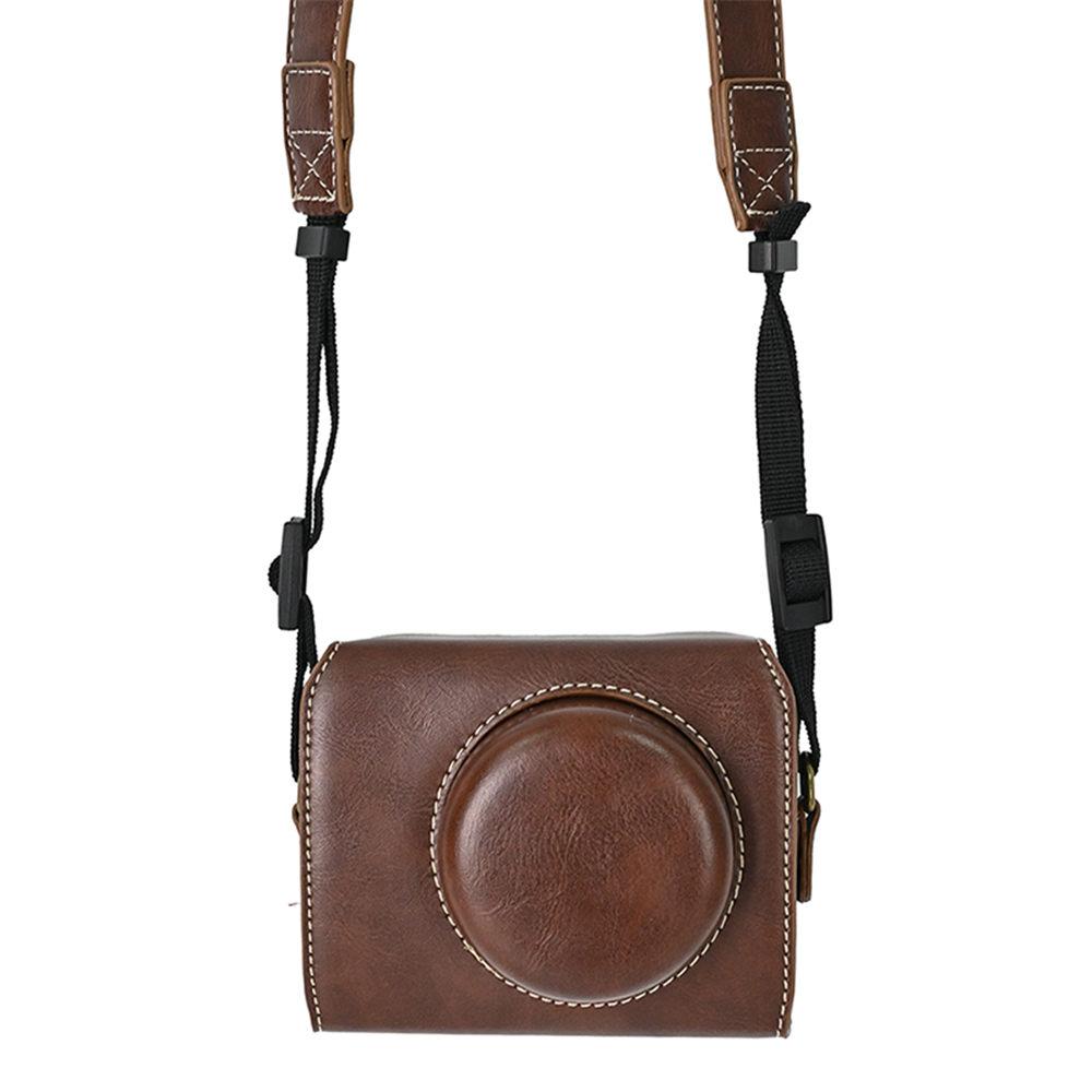 ZV1F PU Leder Kameratasche Hülle Für Sony ZV-1F ZV1F Ganzkörperabdeckung Mit Riemen