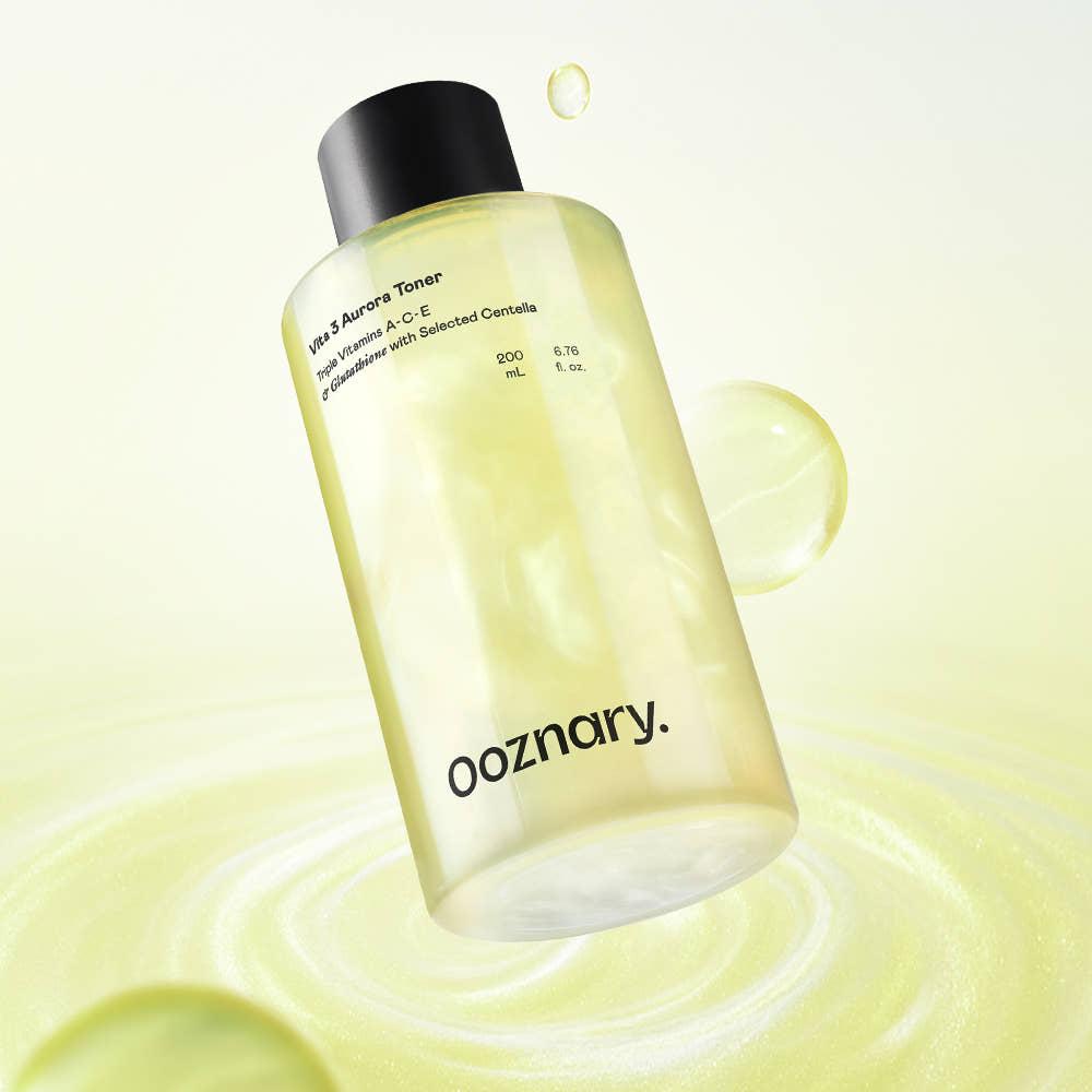 Ooznary Moisture Radiance Vita 3 Aurora Toner Hydrating Glowing 200ml