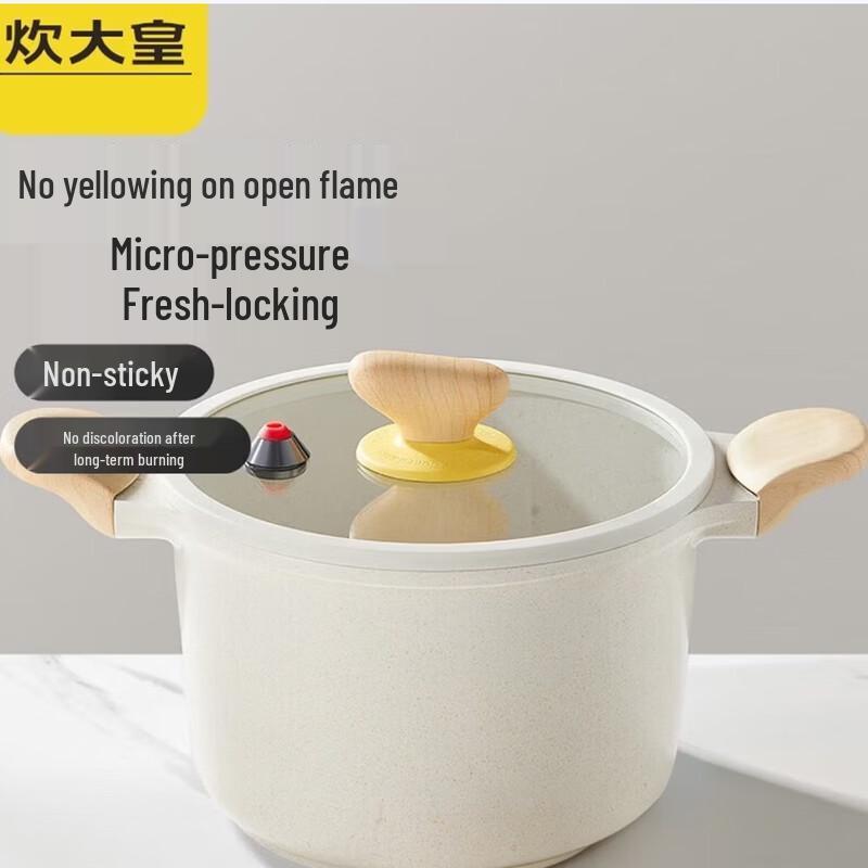 COOKER KING 22cm Non-Stick Micro-Pressure Stew Pot