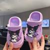 Summer Kids'Casual Shoes Sandals  Cartoon Shoes Summer Shoes For Girls Soft Bottom Anti-slip Blue Pink Shoes