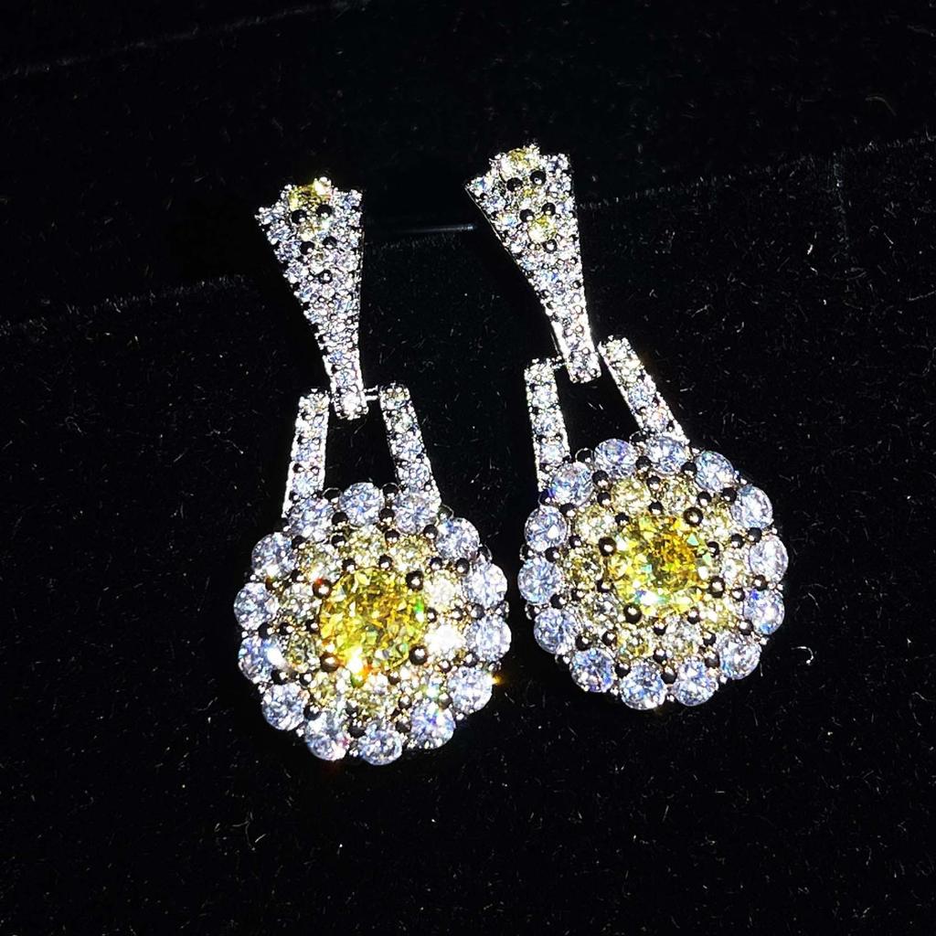 Pendant Sweet and Elegant Collarbone Necklace Ring Earrings Pendant Necklace Jewelry Set