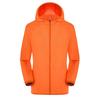 Unisex Solid Color Waterproof Sunscreen Packable Ultralight Windbreaker